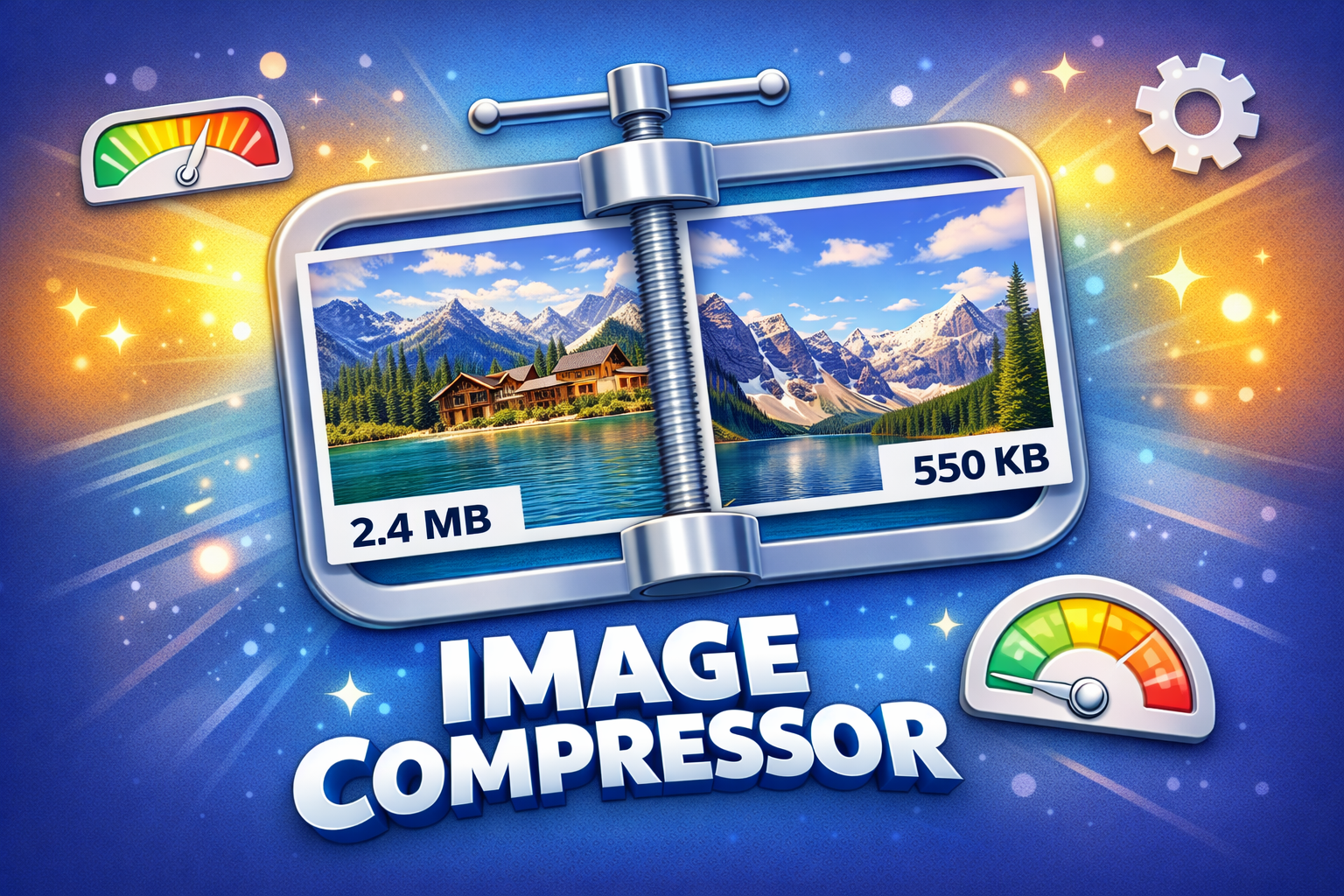 Free image compressor - reduce file size without losing quality